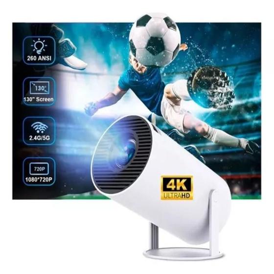 Projetor Portatil 5G Wifi 6 BT 5.0 Android 11Projetor 4K 1080P Full HD