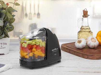 Mini Processador de Alimentos Britânia Preto 2P 160W